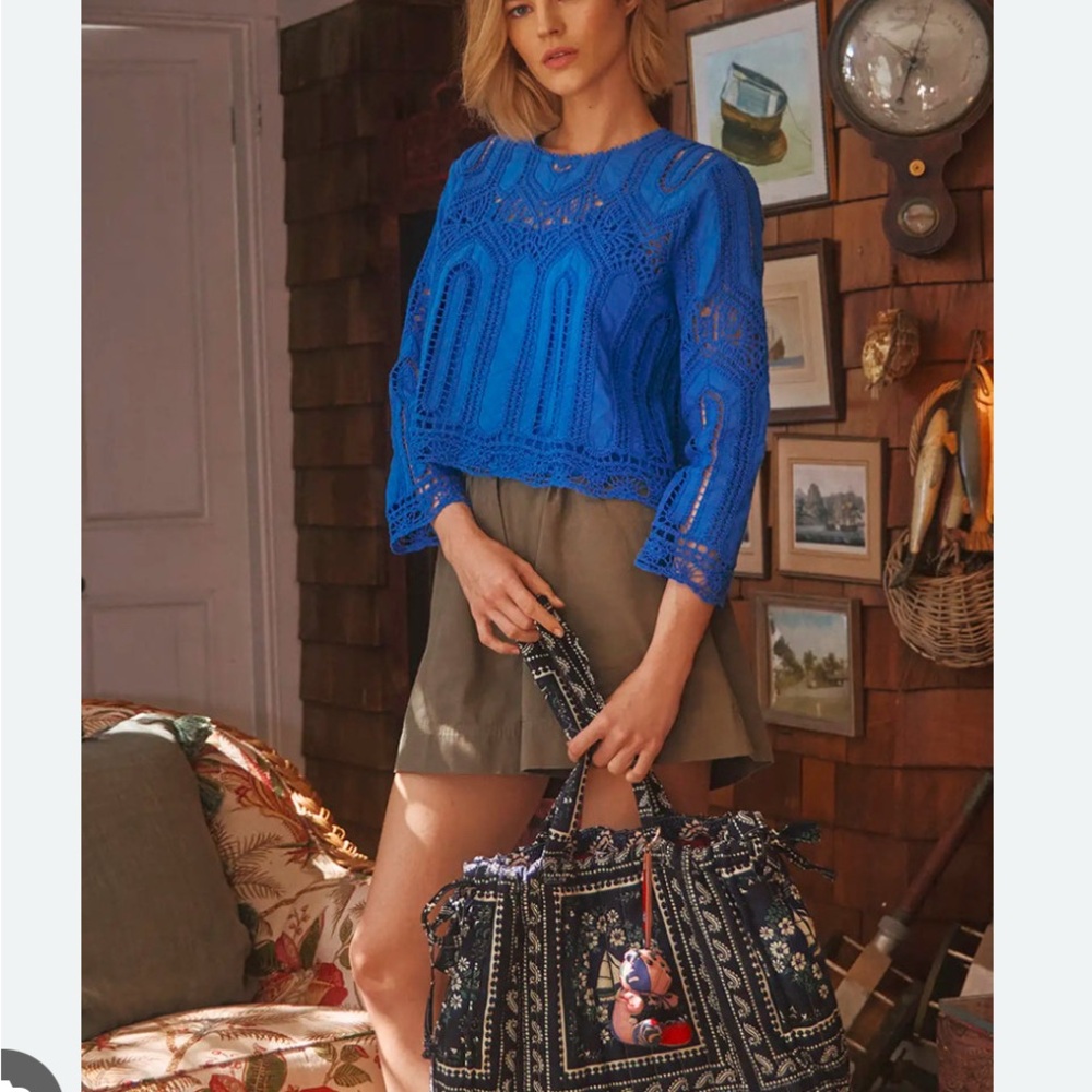 Hunter Bell pippa crew neck top